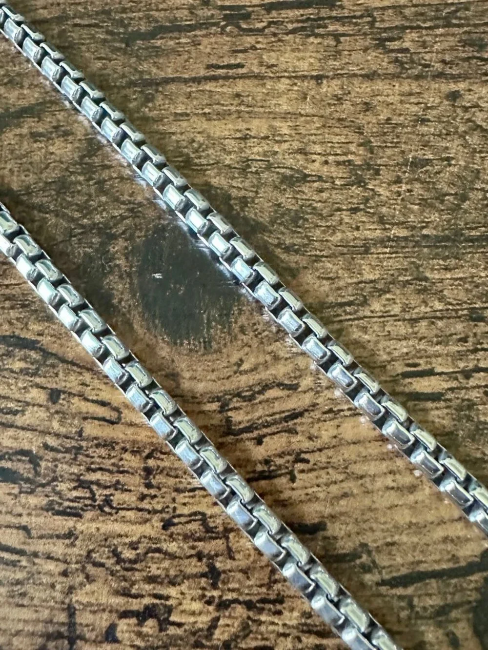 David Yurman Box Chain Necklace in Sterling Silver, 5mm, 22